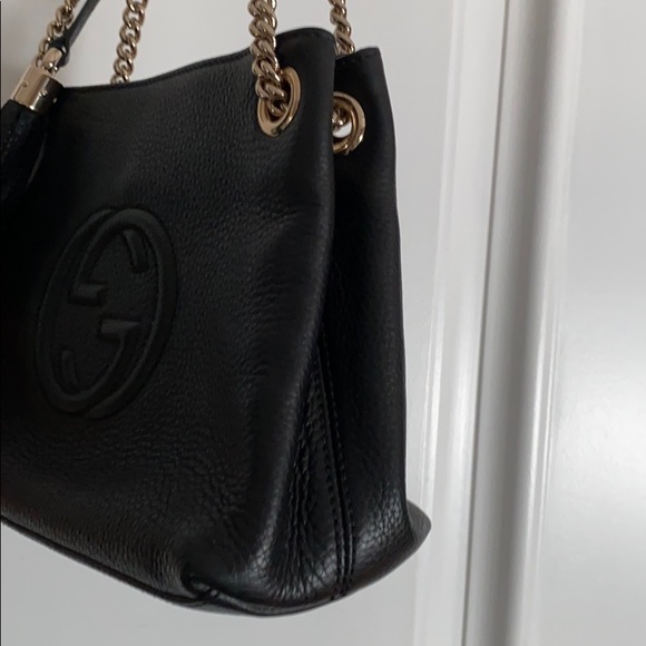 RARE MINI GUCCI SOHO CHAIN TASSEL LEATHER - Picture 12 of 15